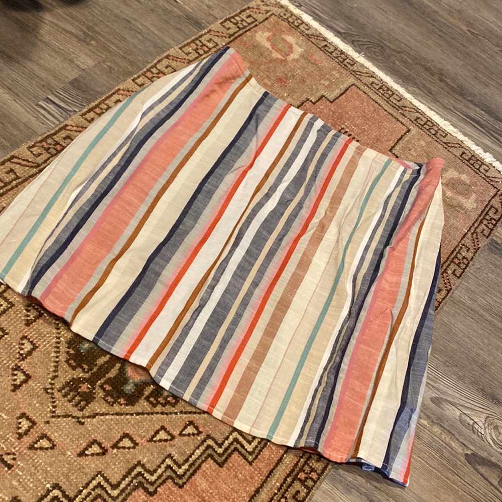 Striped boutique skirt